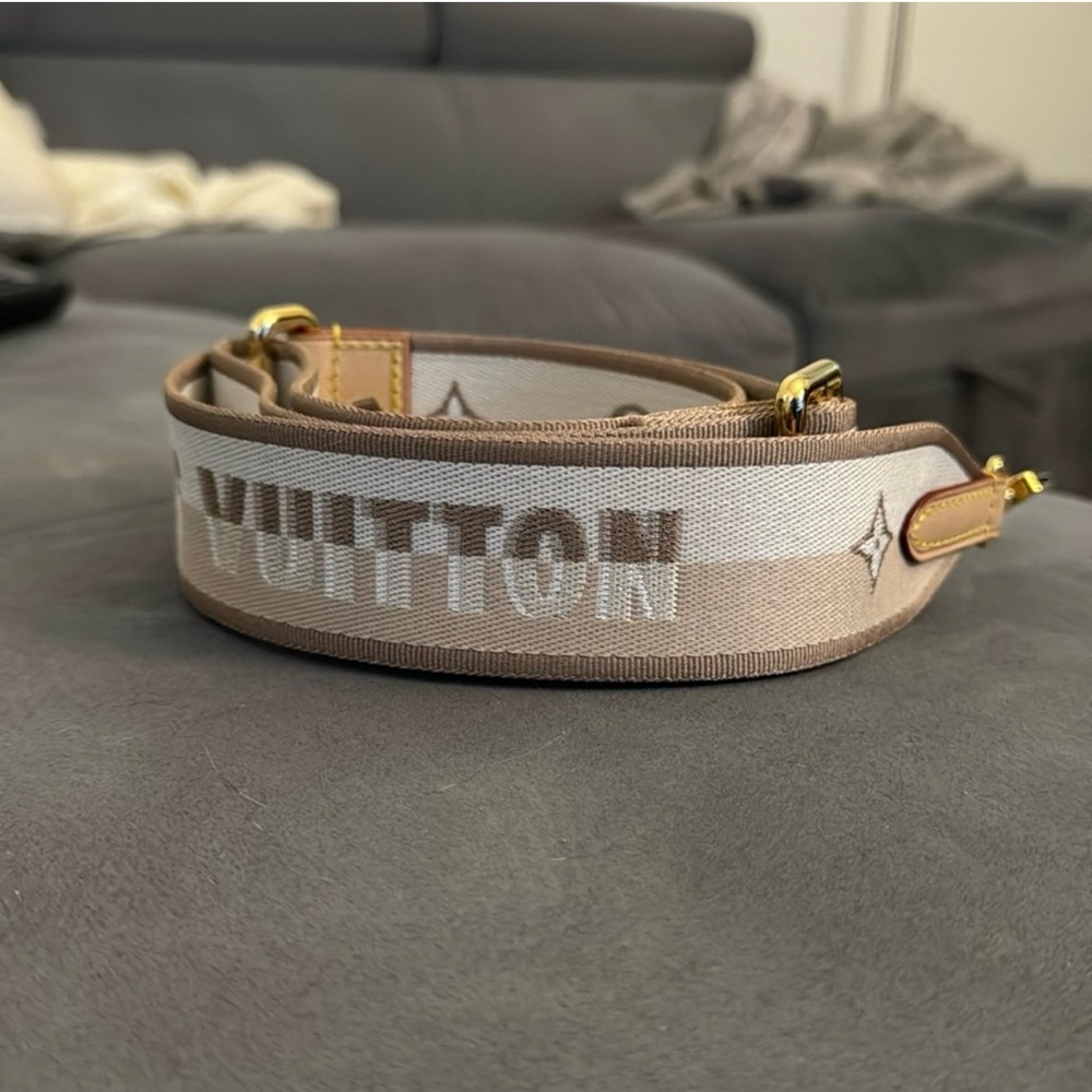Louis Vuitton Speedy Bandouliere Adjustable Shoulder Strap Jacquard Guitar